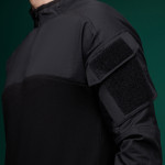 Тактическая рубашка Core Combat Shirt, длинный рукав, комбинированные материалы. Черный. L 3