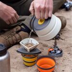 Чайник складаний Sea to Summit Frontier UL Collapsible Kettle, 1.1 л, Bone White 10