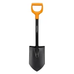 Лопата короткая Fiskars Solid. 80 см. Оранжевая