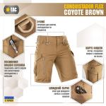 Шорти M-Tac Conquistador Flex Койот, coyote Brown 3 Шорти M-Tac Conquistador Flex Койот, coyote Brown 3