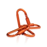 Карабин тактический универсальный, 80 мм. Стальной. Цвет Оранжевый 3 Карабин тактический универсальный, 80 мм. Стальной. Цвет Оранжевый 3