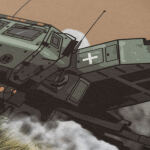 Футболка з малюнком "HIMARS" Coyote Brown 4 Футболка з малюнком "HIMARS" Coyote Brown 4