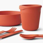 Набір посуду Sea to Summit Passage Dinnerware Set, 1P, 6 Piece, 6 предметів, Spicy Orange 2 Набір посуду Sea to Summit Passage Dinnerware Set, 1P, 6 Piece, 6 предметів, Spicy Orange 2
