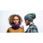 Шарф-труба-шапка Buff Knitted Neckwarmer Hat Aidan, Plum 5 Шарф-труба-шапка Buff Knitted Neckwarmer Hat Aidan, Plum 5
