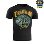 Футболка M-Tac Ukrainian Cavalry Чорна, black, Tan 3