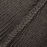 Шапка вязаная Docker Hat. Cotton and wool. Dark coffee 5 Шапка вязаная Docker Hat. Cotton and wool. Dark coffee 5