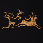 Футболка с рисунком "Hunters" Combat Black 3