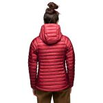Жіночий легкий пуховик для трекінгу Black Diamond W Approach Down Hoody, Mineral Red 4 Жіночий легкий пуховик для трекінгу Black Diamond W Approach Down Hoody, Mineral Red 4