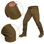 Штаны SoftShell Vent Mesh Койот 5