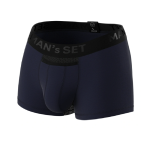 Труси чоловічі анатомічні з сіткою Men's Set Anatomic Classic Light Black Series. Темно-синій