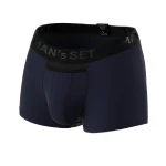 Труси чоловічі анатомічні з сіткою Men's Set Anatomic Classic Light Black Series. Темно-синій