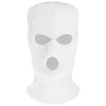 Балаклава трьохдирочна (акрил) White 4