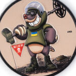 Нашивка на липучке "Sapper" PVC Multi 3