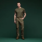 Комплект футболок Basic Military T-shirt. Материал Cottone/Elastane, олива 4 Комплект футболок Basic Military T-shirt. Материал Cottone/Elastane, олива 4