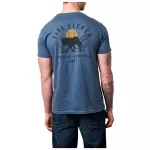 Футболка з малюнком "5.11 Tactical Skillful Survival" Indigo 2 Футболка з малюнком "5.11 Tactical Skillful Survival" Indigo 2