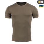Футболка потовідвідна M-Tac Athletic Velcro Олива, olive 2 Футболка потовідвідна M-Tac Athletic Velcro Олива, olive 2