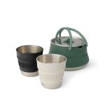 Набір посуду Sea to Summit Detour Stainless Steel Kettle Cook Set w/Sack з чохлом, на 2 персони