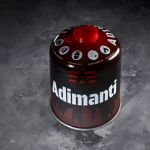 Газовий балон Adimanti (збільшений), 450 г, на 975 мл. Червоний 3 Газовий балон Adimanti (збільшений), 450 г, на 975 мл. Червоний 3