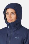 Утепленная женская куртка Rab Xenair Alpine Jacket Wmns, Tempest Blue 8