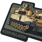 Патч (шеврон) «M109 Paladin» від Patch hunter. М’який ПВХ пластик. Койот 2 Патч (шеврон) «M109 Paladin» від Patch hunter. М’який ПВХ пластик. Койот 2