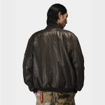 Куртка Alpha Industries Leather MA-1 Flight Jacket. Коричневый 2 Куртка Alpha Industries Leather MA-1 Flight Jacket. Коричневый 2