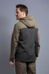 Трекінгова чоловіча куртка Soft Shell Tatonka Cesi M's Hooded Jacket, Dark Grey/Olive 2