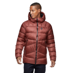 Мужской пуховик зимний парка Black Diamond M Vision Down Parka, Dark Crimson