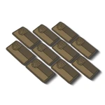 Шеврон флаг Украины с гербом. Мягкий ПВХ пластик. Койот 5 Шеврон флаг Украины с гербом. Мягкий ПВХ пластик. Койот 5