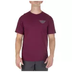 Футболка "5.11 Level Up Tee" Maroon