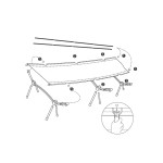 Ліжко складане Naturehike ультралегке NH19JJ006. Алюміній. Зелений 7 Ліжко складане Naturehike ультралегке NH19JJ006. Алюміній. Зелений 7