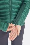 Женская демисезонная куртка Rab Cirrus Flex Jacket Wmns, Eucalyptus/Green Slate 4