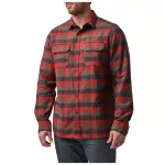 Рубашка тактическая "5.11 Tactical® Lester Flannel Plaid Long Sleeve Shirt" Red Bourbon Plaid 2 Рубашка тактическая "5.11 Tactical® Lester Flannel Plaid Long Sleeve Shirt" Red Bourbon Plaid 2