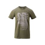 Футболка T-shirt Helikon-Tex Adventure is out there, Олива 4 Футболка T-shirt Helikon-Tex Adventure is out there, Олива 4
