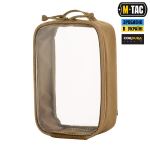Органайзер утилитарный прозрачный M-Tac Elite Small (22х14 см) Койот