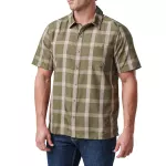 Сорочка тактична "5.11 Tactical® Nate Short Sleeve Shirt" Sage Green Plaid 3 Сорочка тактична "5.11 Tactical® Nate Short Sleeve Shirt" Sage Green Plaid 3