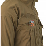 Тактическая демисезонная куртка Helikon-Tex® SAS Smock Jacket, Black. Размер M 8