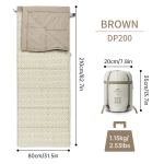 Спальний мішок Naturehike DP200 CNK2300SD012 бежевий 3