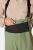 Брюки женские Rab Kinetic Alpine Stretch Bib Wmns, M Regular, Dark Fig Green 11
