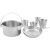 Набір посуду Tatonka Mini Set II, Silver 2