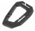 Карабін тактичний пластиковий "TACTICAL CARABINER MOLLE" (2 шт.) Black 3
