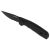 Розкладний ніж SOG SOG-TAC AU, Black, Black/Partially Serrated 3