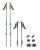 Трекинговые телескопические палки Pinguin Ascent FL Cork, 63-135 см, Cobalt