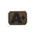 Нашивка на липучке Sturm Mil-Tec "Blood Type Patch A Positive PVC 3D" Olive