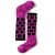 Носки для девочек Smartwool Wintersport All Over Dots, Berry