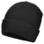 Шапка акриловая грубой вязки "Beanie Cap" Black 3