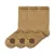 Шкарпетки тактичні "5.11 Tactical® Duty Ready Plus Crew Socks" (3 пари) US Dark Coyote