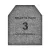 Бронеплита сталева 3-го класу. Вага 3,1 кг. Розмір 25 на 30 см. 2