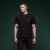 Футболка Basic Military T-shirt. Cotton and Elastane, чорний 3