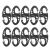 Карабін Sturm Mil-Tec S-HOOK Black (10 шт) Black 2