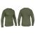 Футболка огнеупорная с длинным рукавом "FLAME-RETARD.ISO11612 UNDERSHIRT" Olive 9